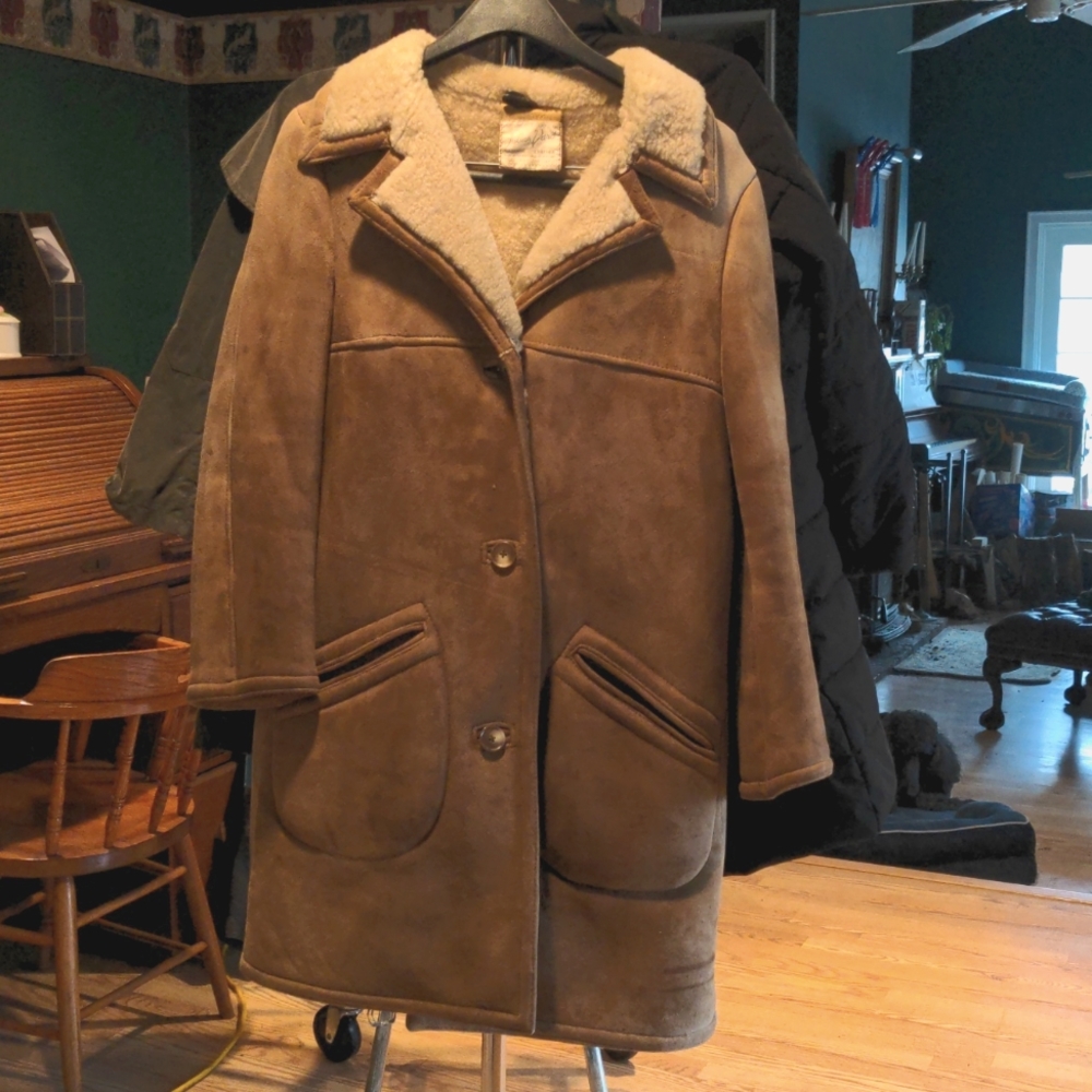 Vintage Julian Vard Shearling Coat